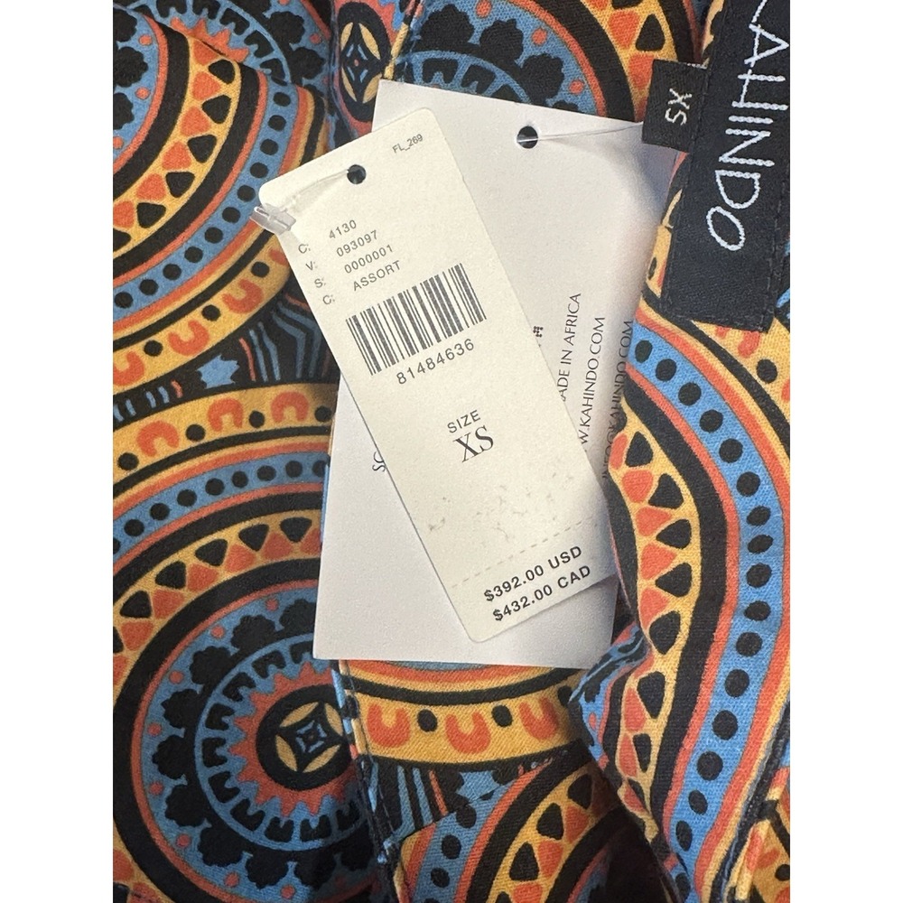 Anthropologie Kahindo Strapless A-Line Dress - Pockets Size X-Small - New - Picture 16 of 16